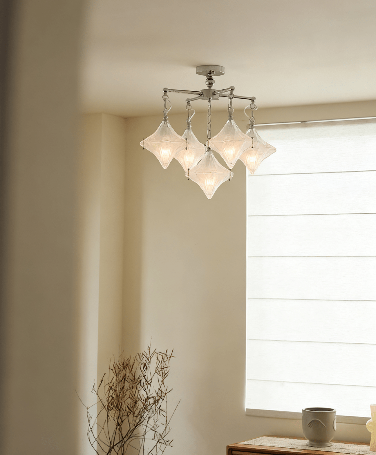 Wilt Prism Star Chandelier-Neutral Decor