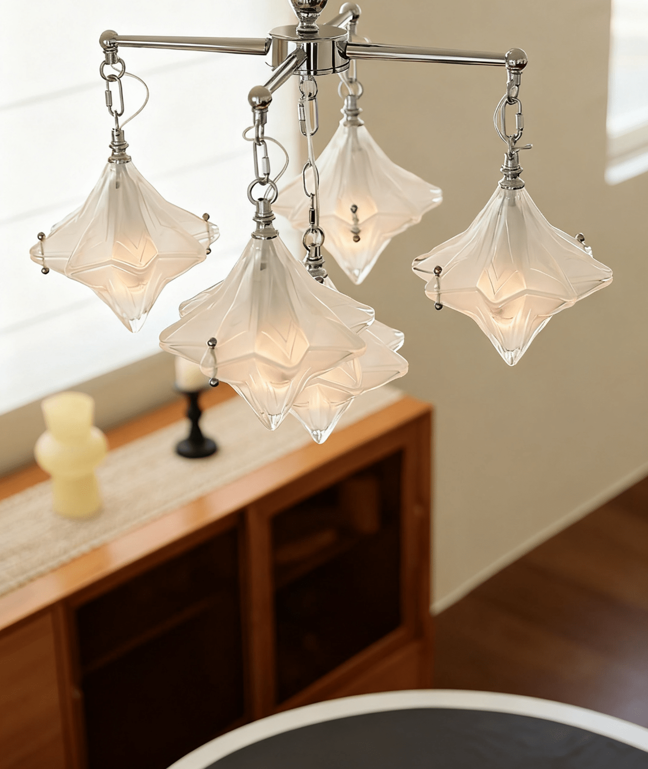 Wilt Prism Star Chandelier-Neutral Decor
