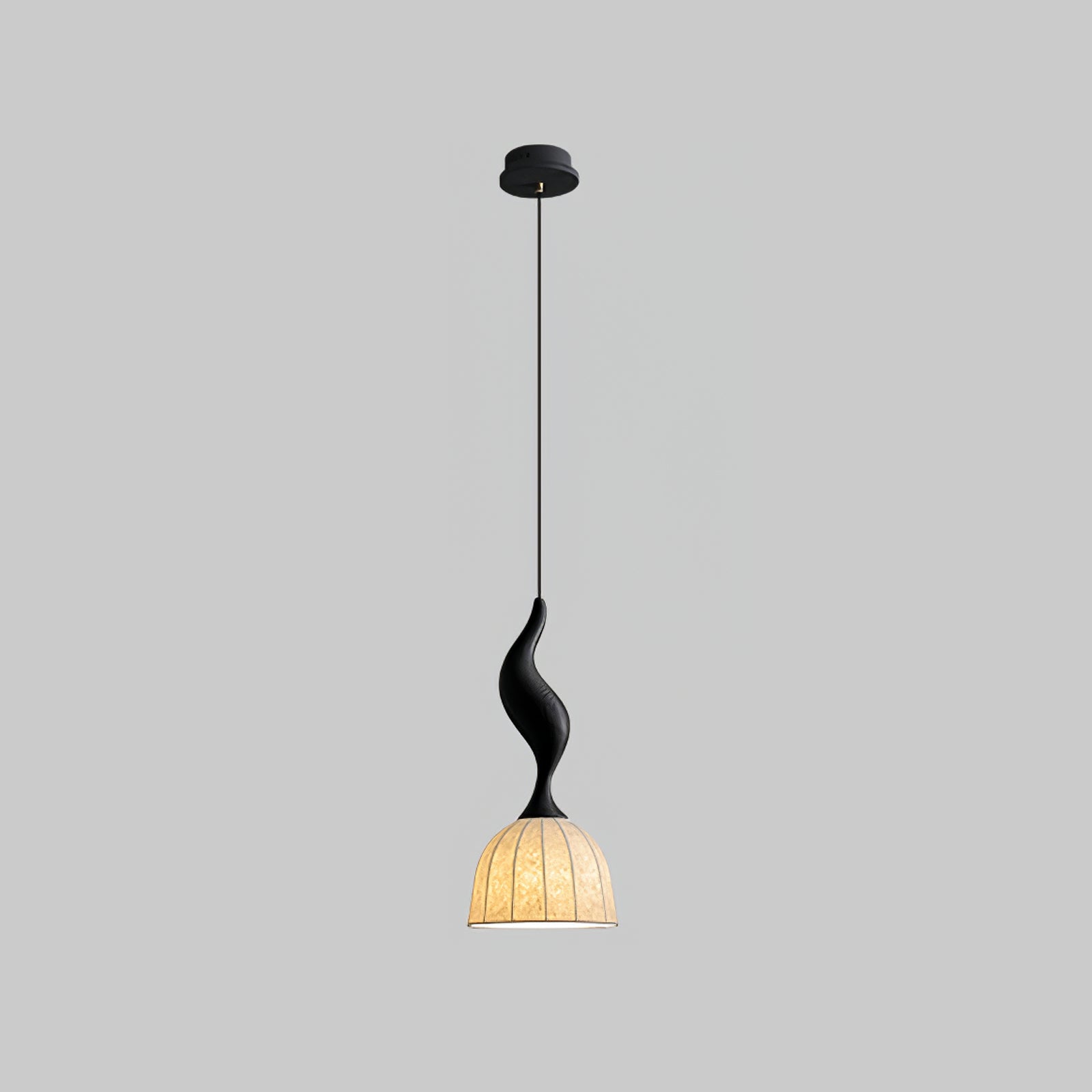 Colire Creativity Twisted Wood Pendant Light-Neutral Decor