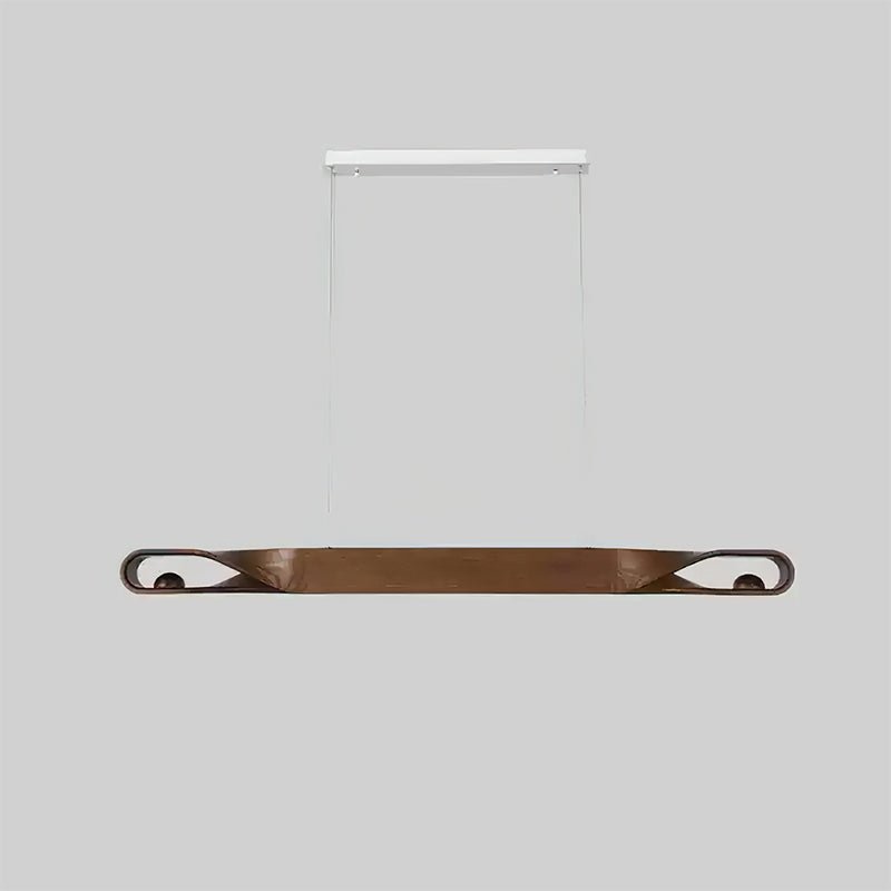Lemior Pendant Lamp Wood Curved Minimalist-Neutral Decor