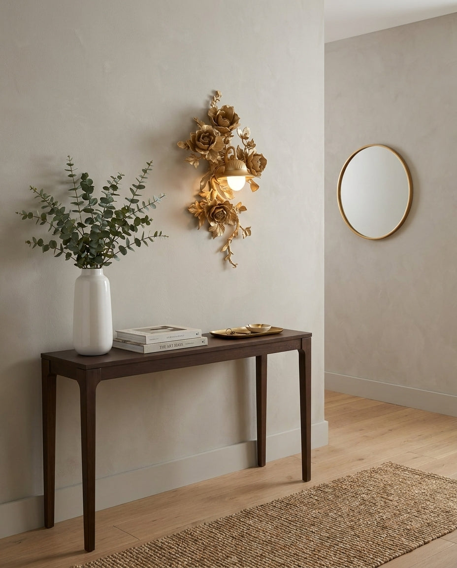 Gilded Wall Sconce
