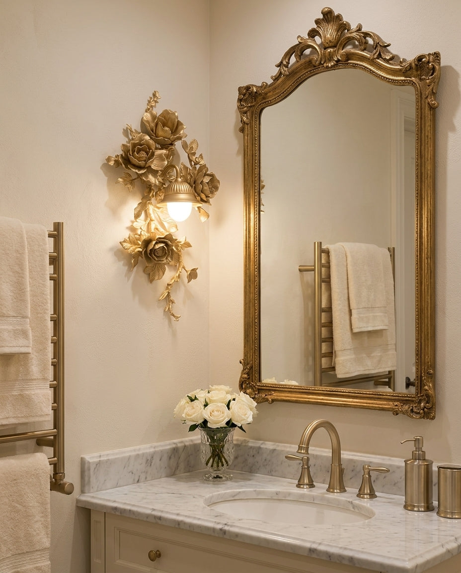 Gilded Wall Sconce