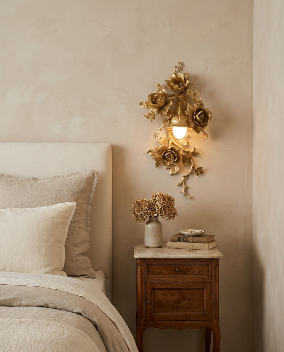 Gilded Wall Sconce
