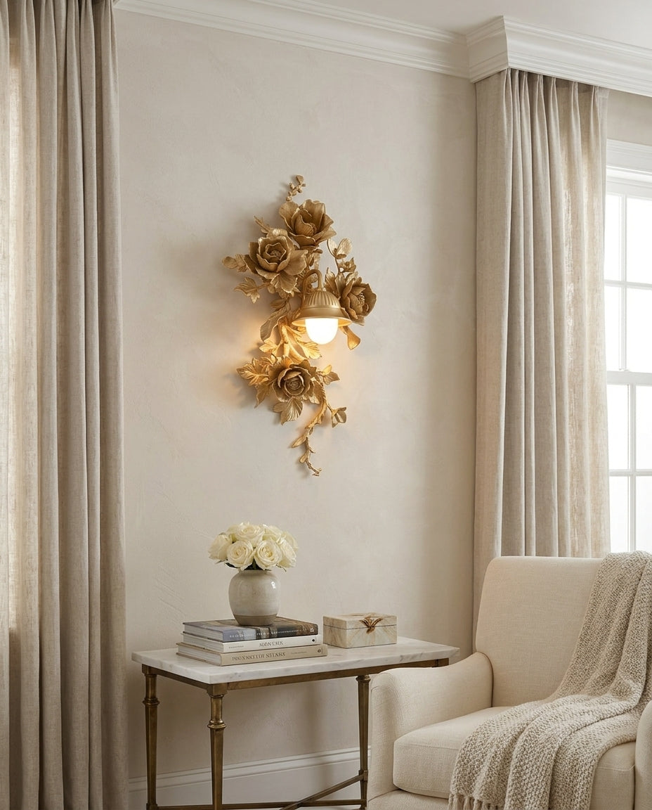 Gilded Wall Sconce