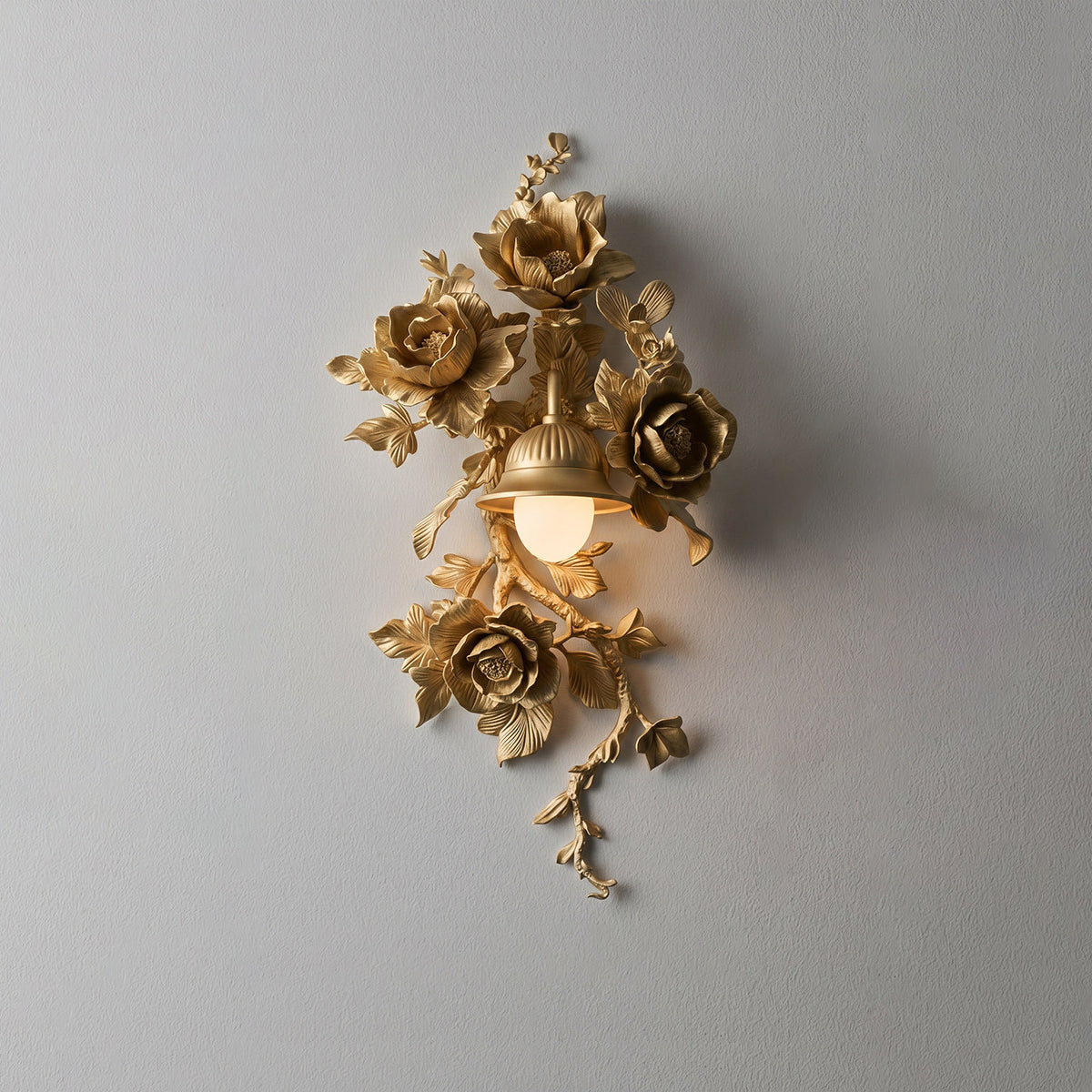 Gilded Wall Sconce