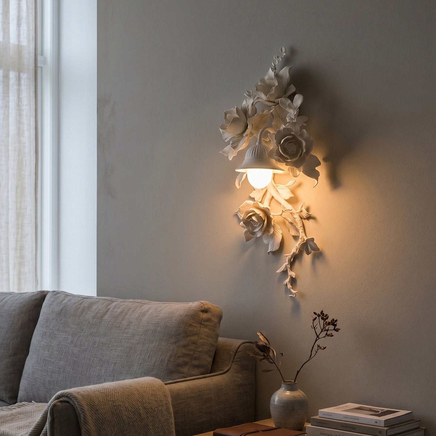 Gilded Wall Sconce
