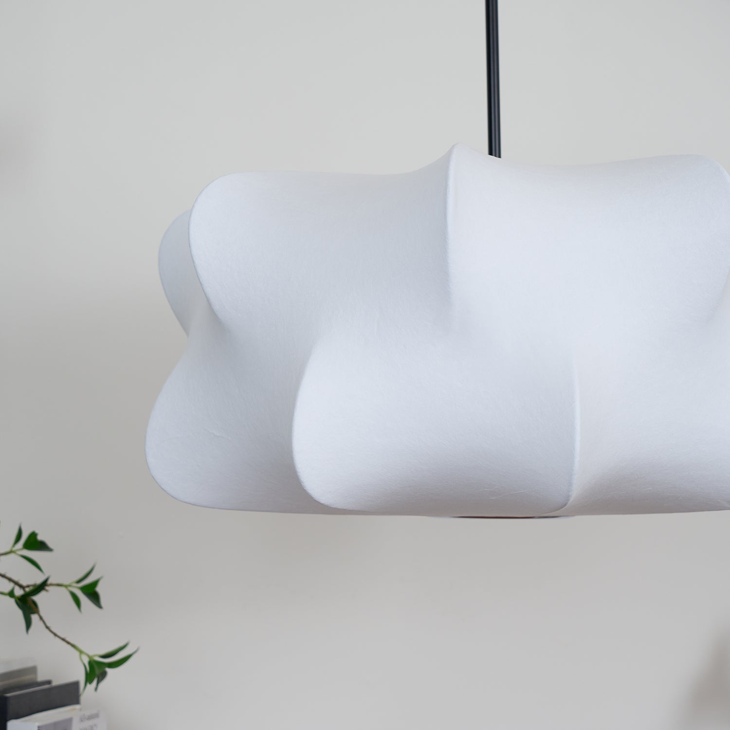 Luxe Silk Contemporary Pendant Light-Neutral Decor