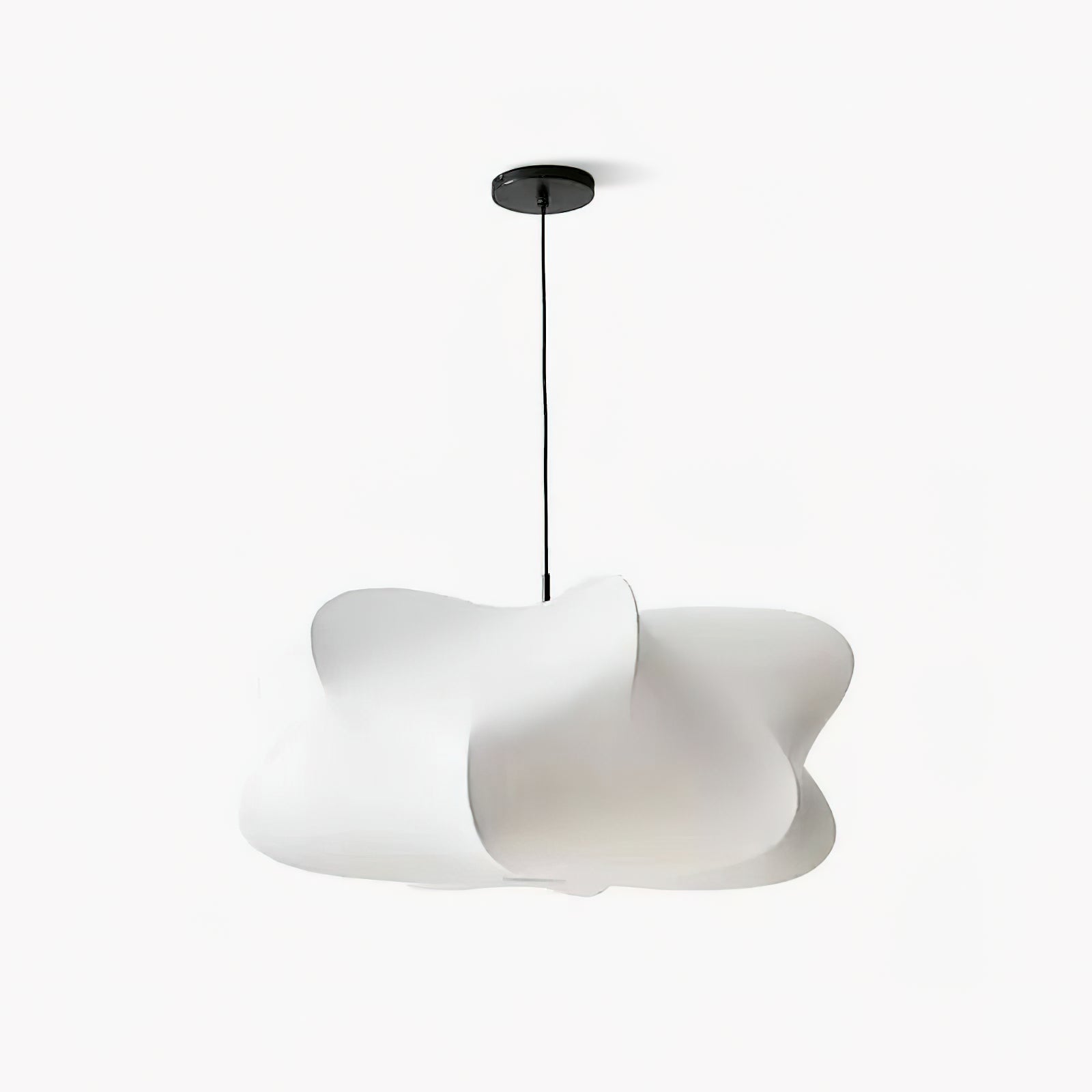 Luxe Silk Contemporary Pendant Light-Neutral Decor