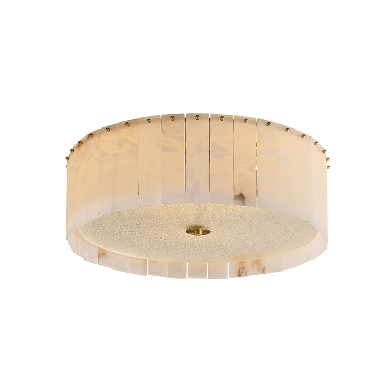 Elysian Ceiling Lamp Alabaster Halo