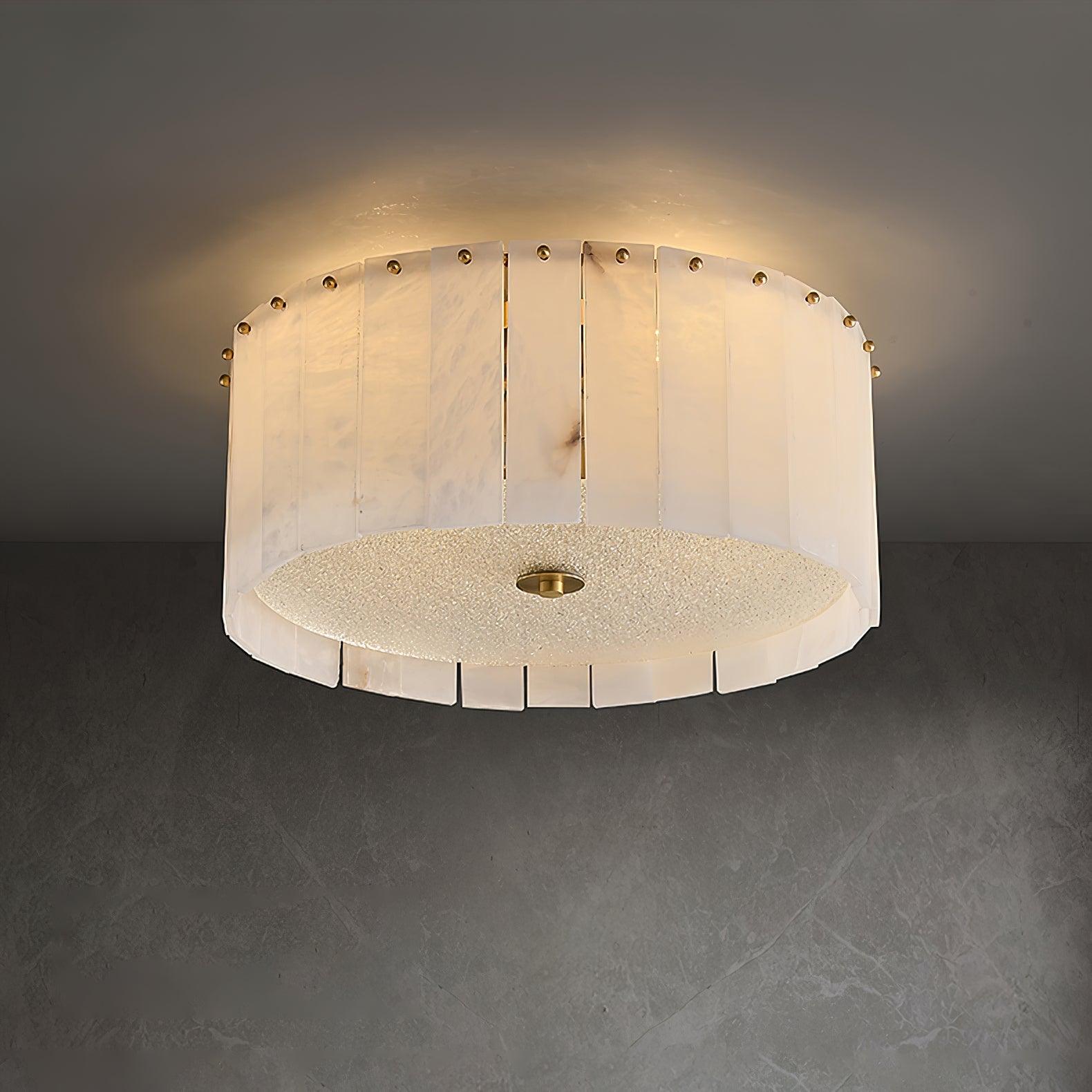 Elde Alabaster Ceiling Light-Neutral Decor