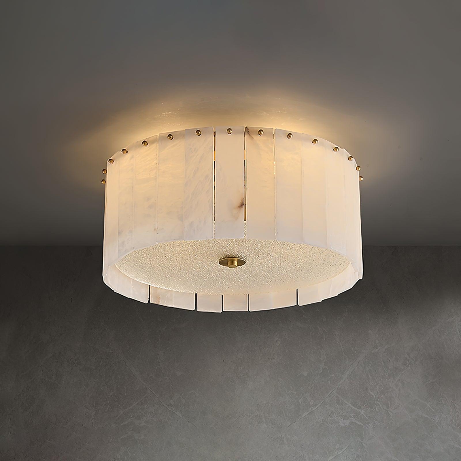 Elde Alabaster Ceiling Light-Neutral Decor
