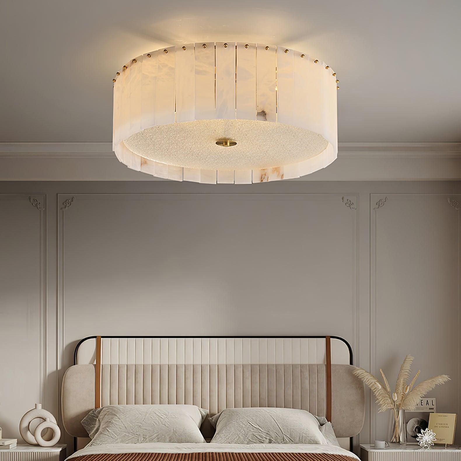 Elde Alabaster Ceiling Light-Neutral Decor
