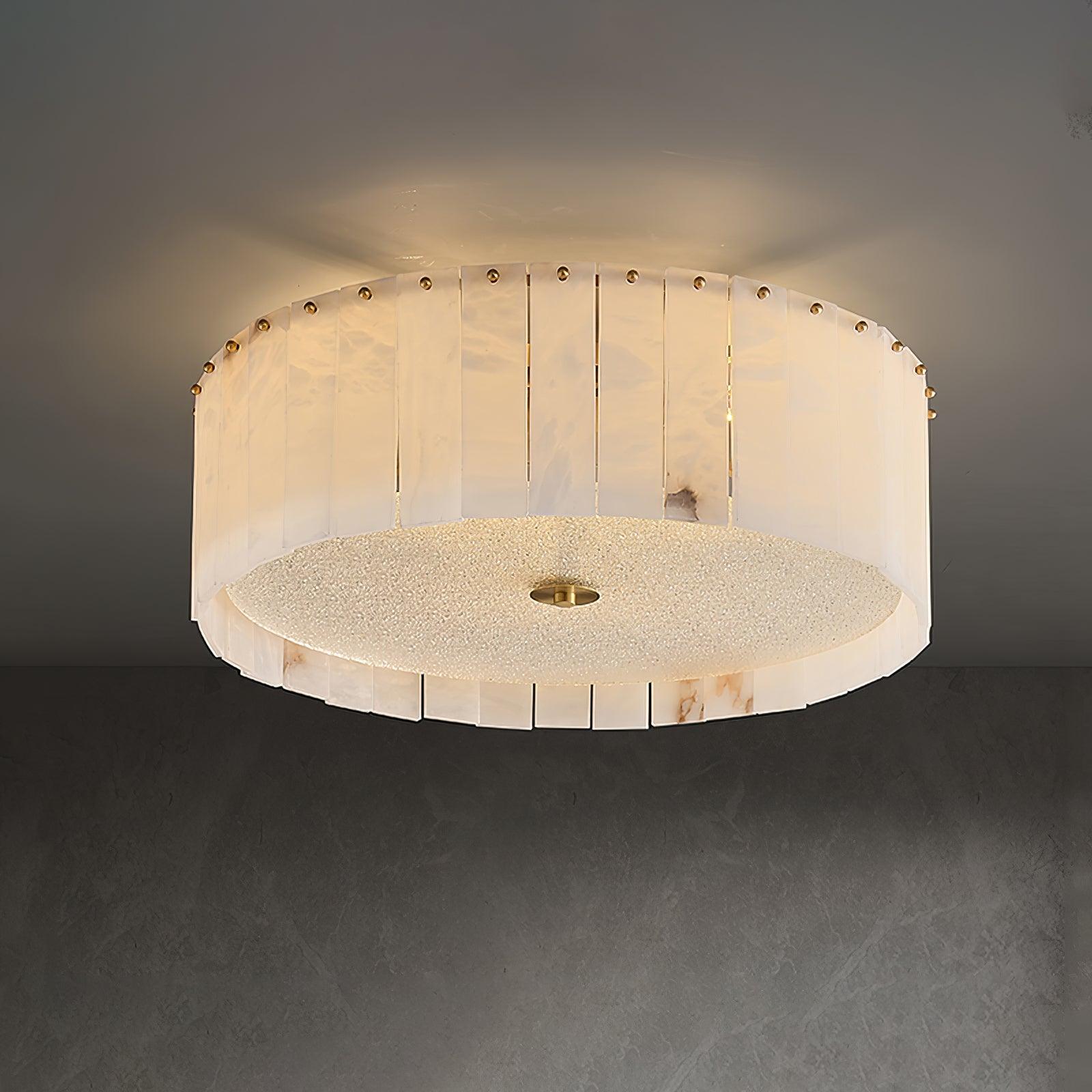 Elde Alabaster Ceiling Light-Neutral Decor
