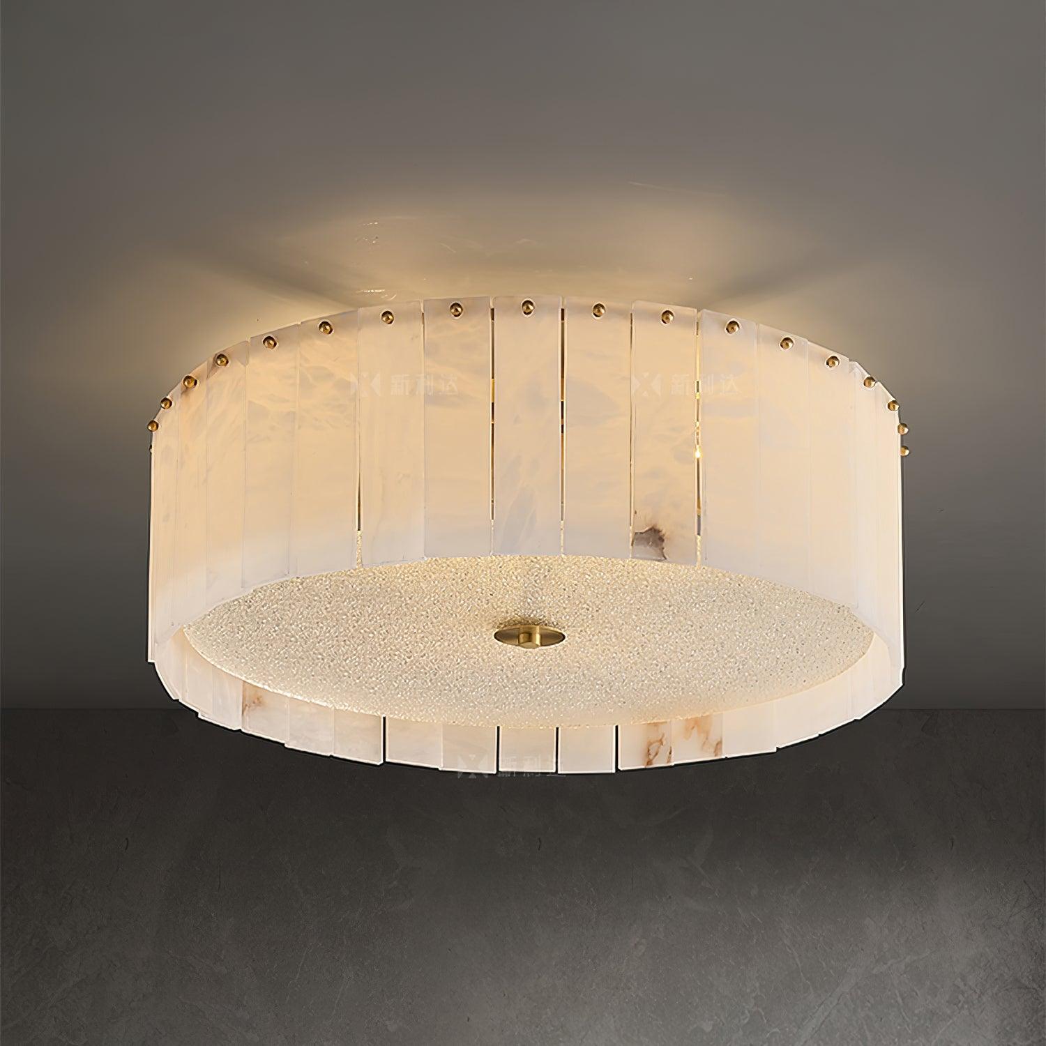 Elde Alabaster Ceiling Light-Neutral Decor