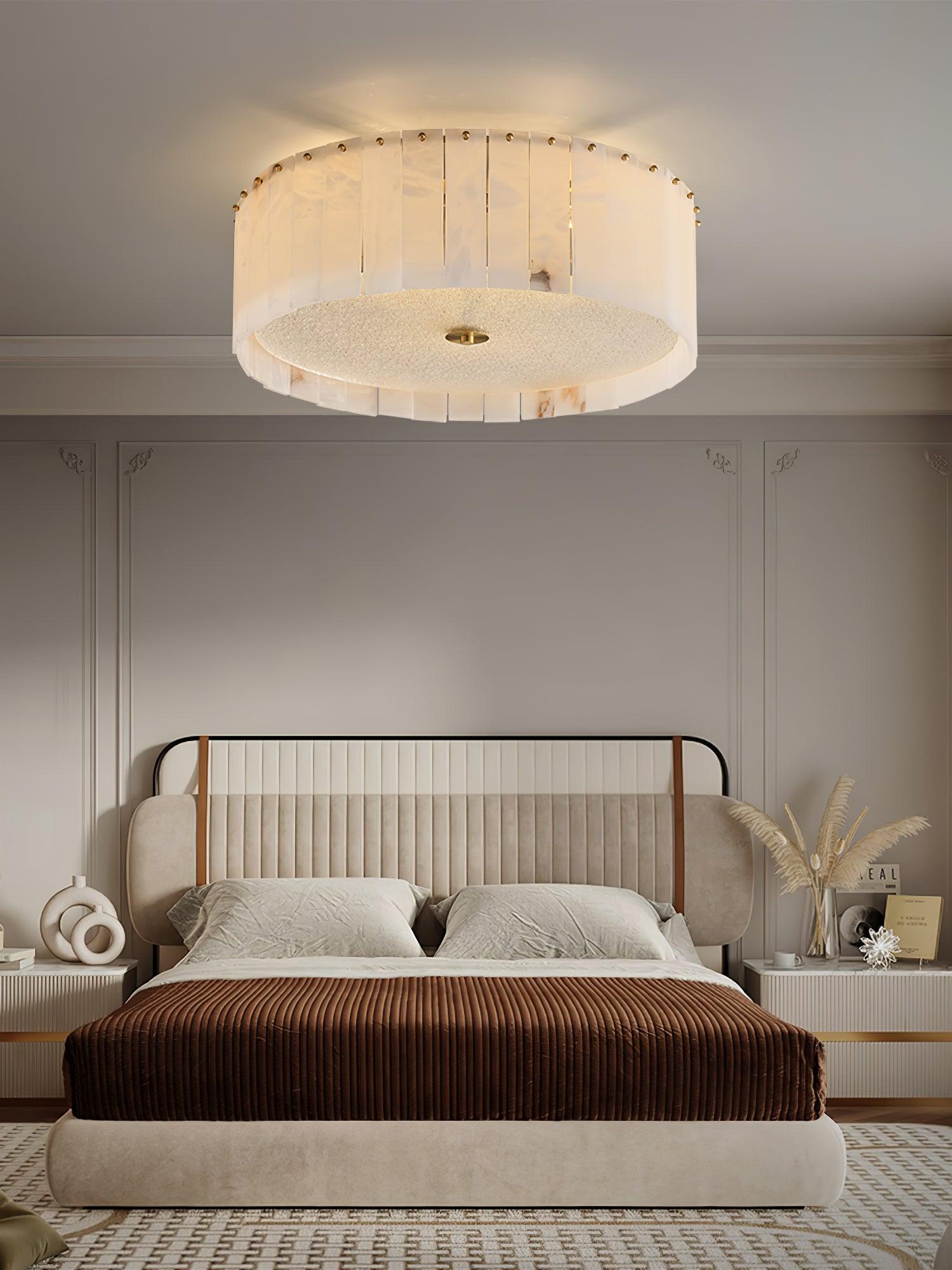 Elde Alabaster Ceiling Light-Neutral Decor