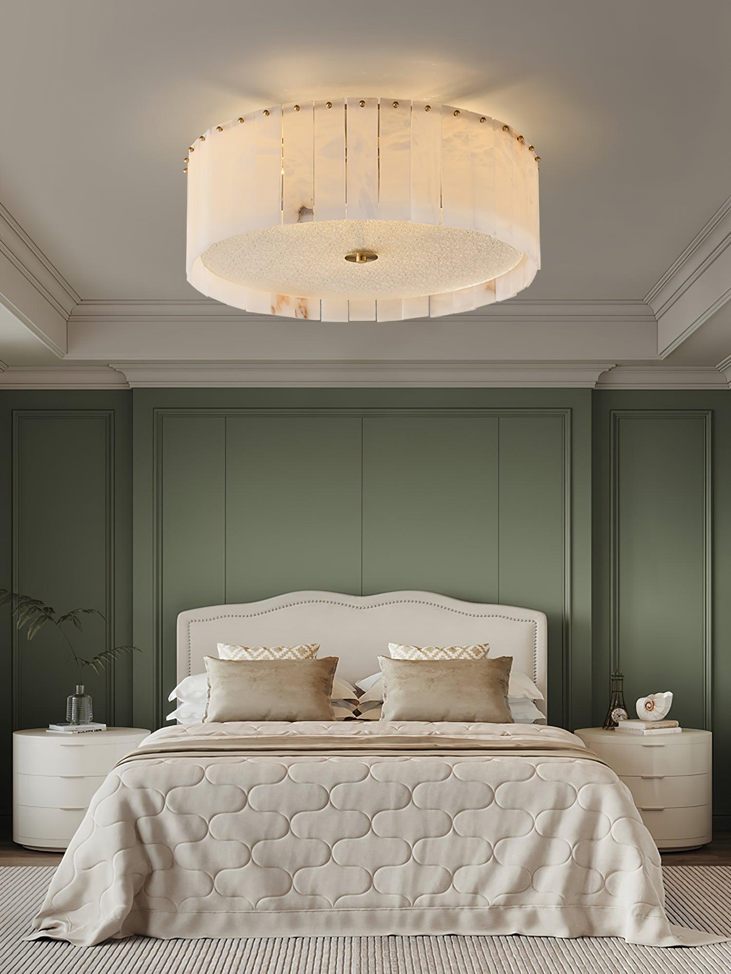 Elde Alabaster Ceiling Light-Neutral Decor