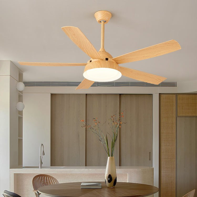 Orvino Wood Ceiling Fan Light-Neutral Decor