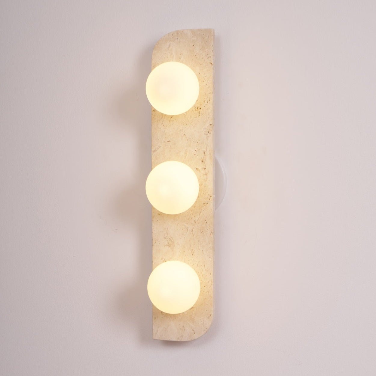 Alsilis Minimalist Travertine Wall Light-Neutral Decor