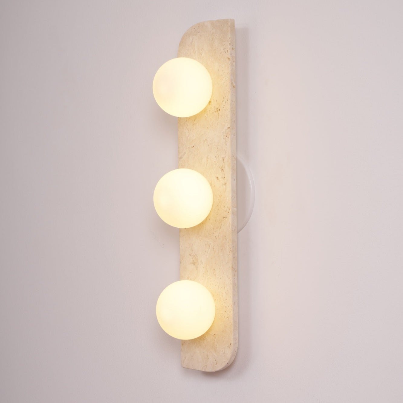Alsilis Minimalist Travertine Wall Light-Neutral Decor