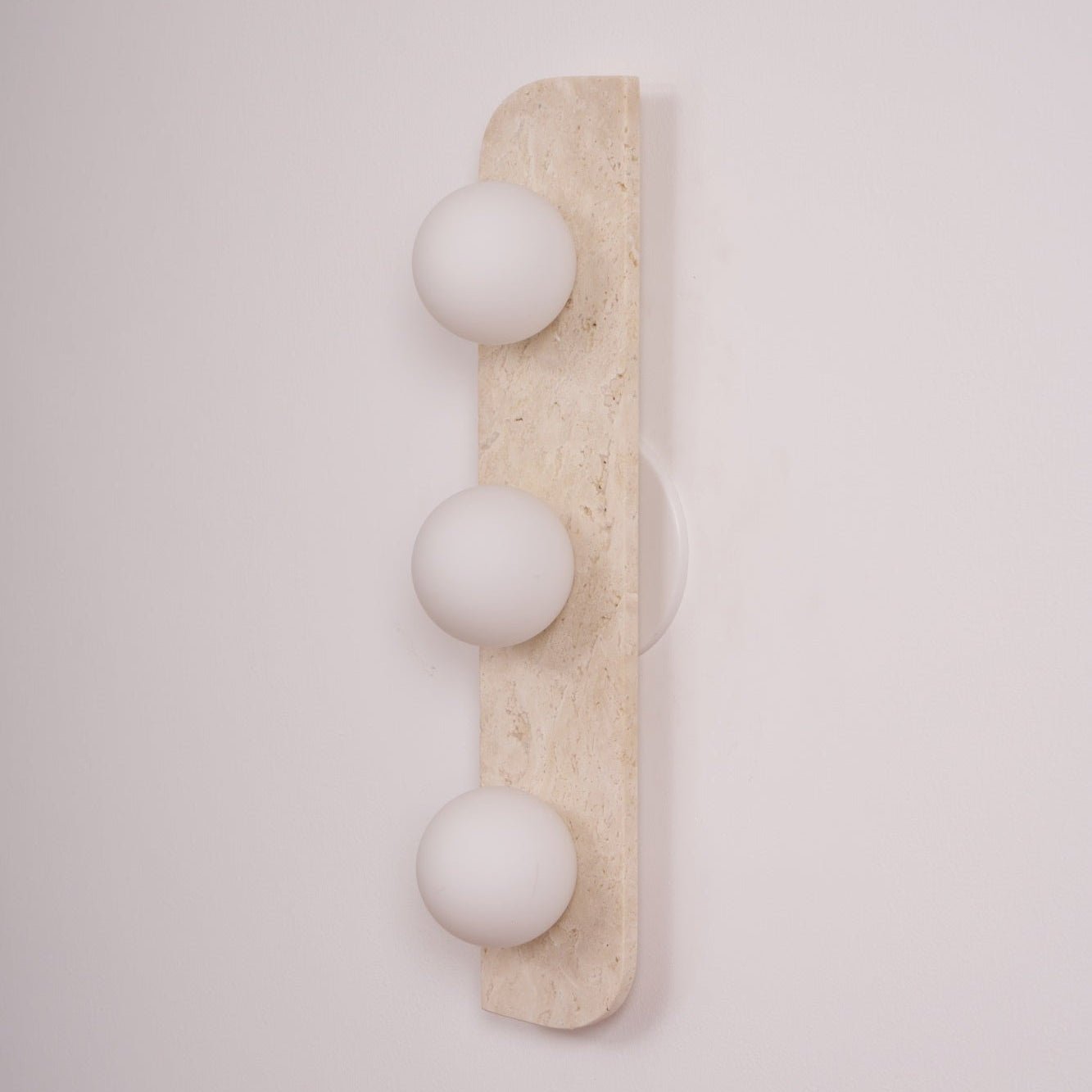 Alsilis Minimalist Travertine Wall Light-Neutral Decor