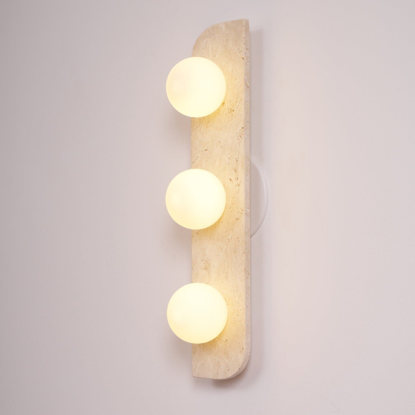Alsilis Minimalist Travertine Wall Light-Neutral Decor