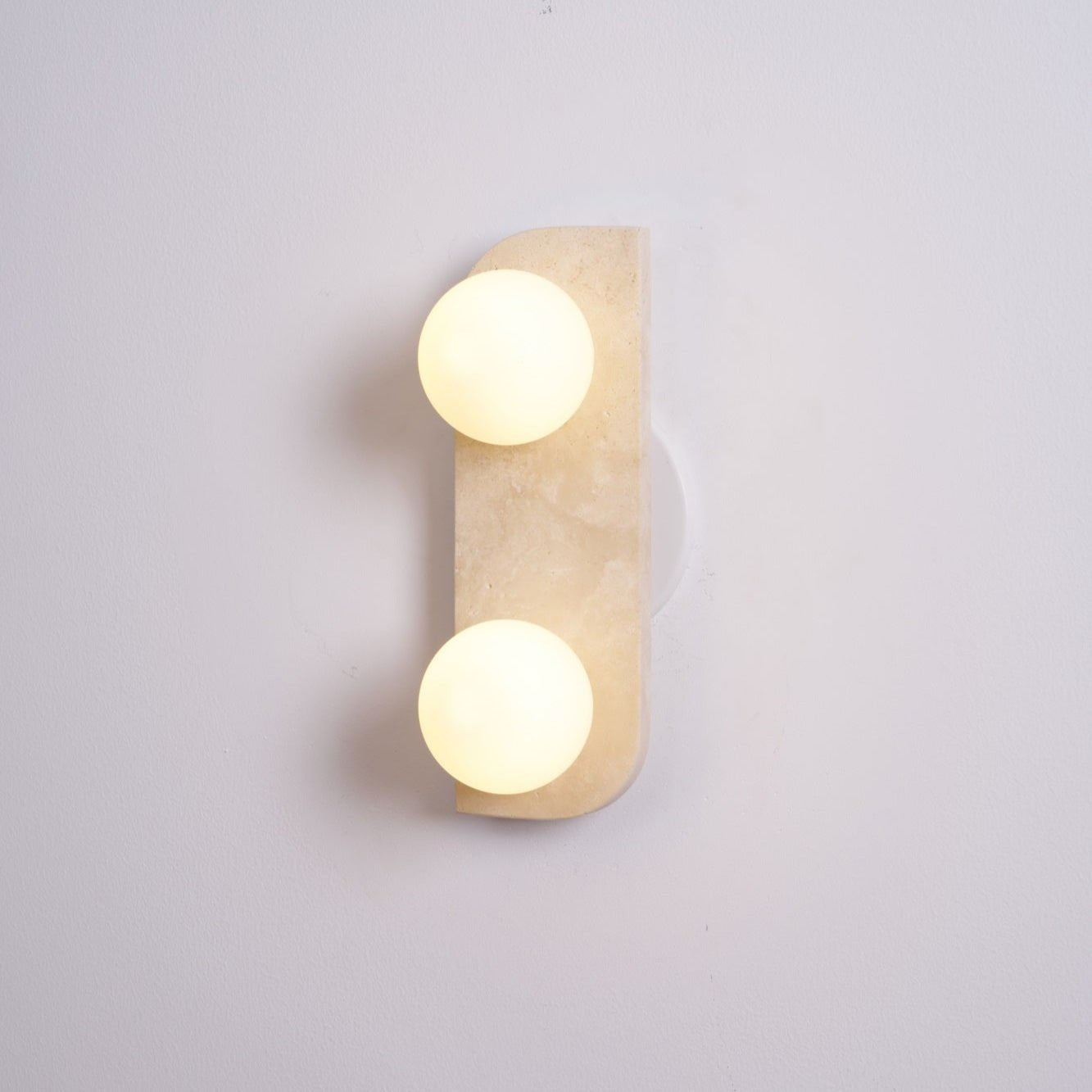 Alsilis Minimalist Travertine Wall Light-Neutral Decor