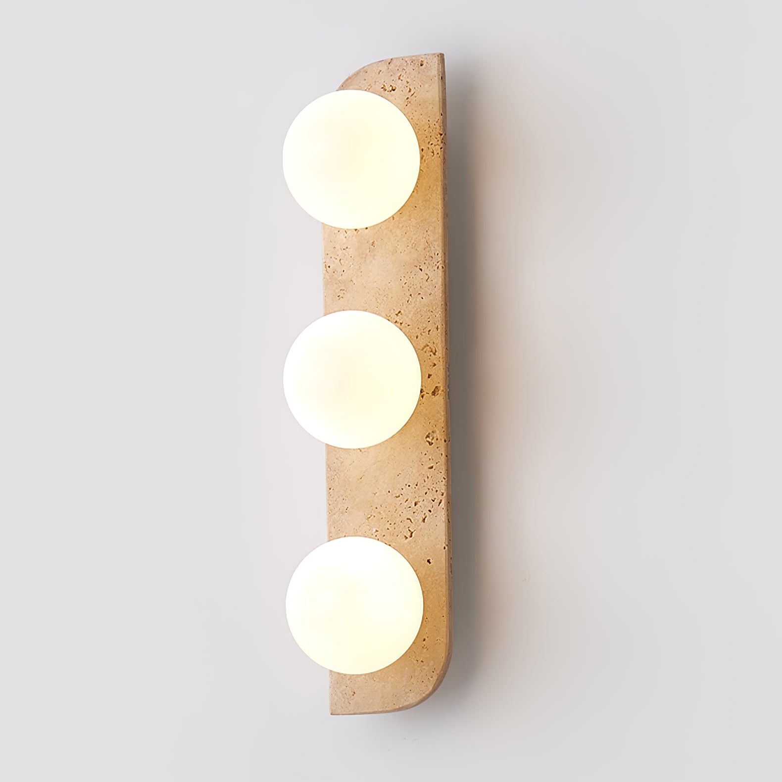 Alsilis Minimalist Travertine Wall Light-Neutral Decor