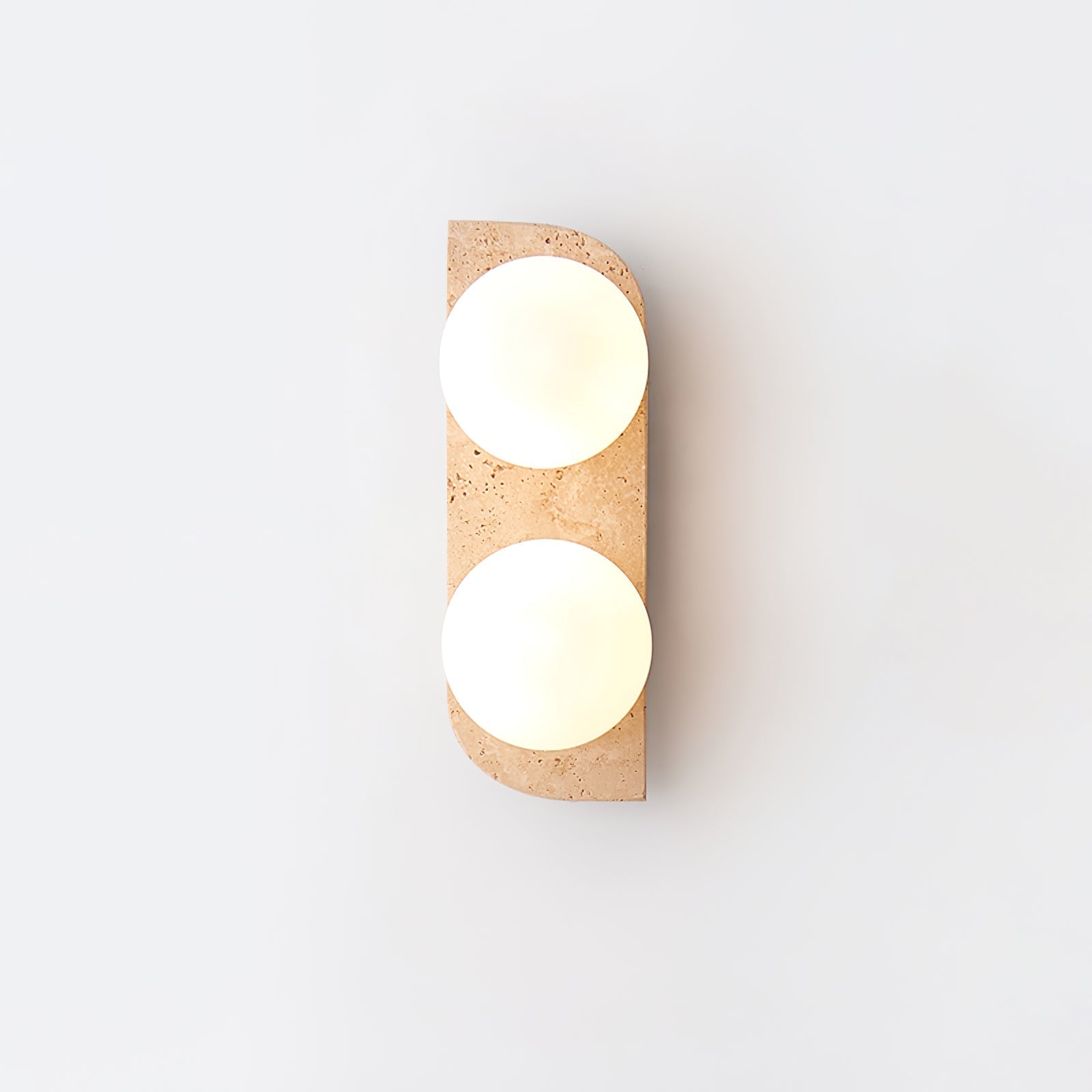 Alsilis Minimalist Travertine Wall Light-Neutral Decor