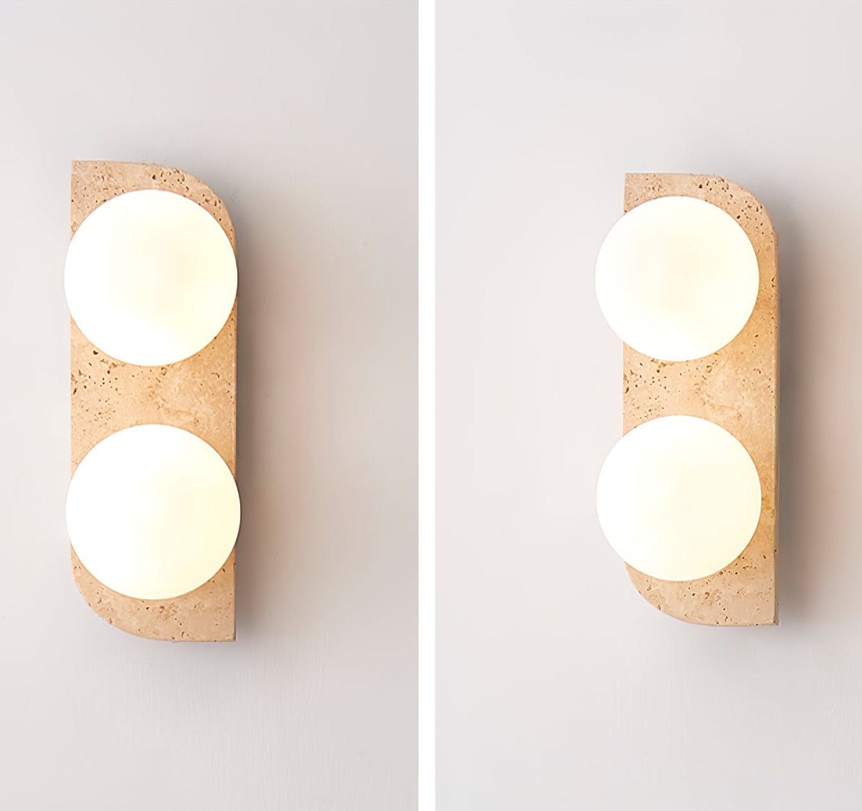 Alsilis Minimalist Travertine Wall Light-Neutral Decor
