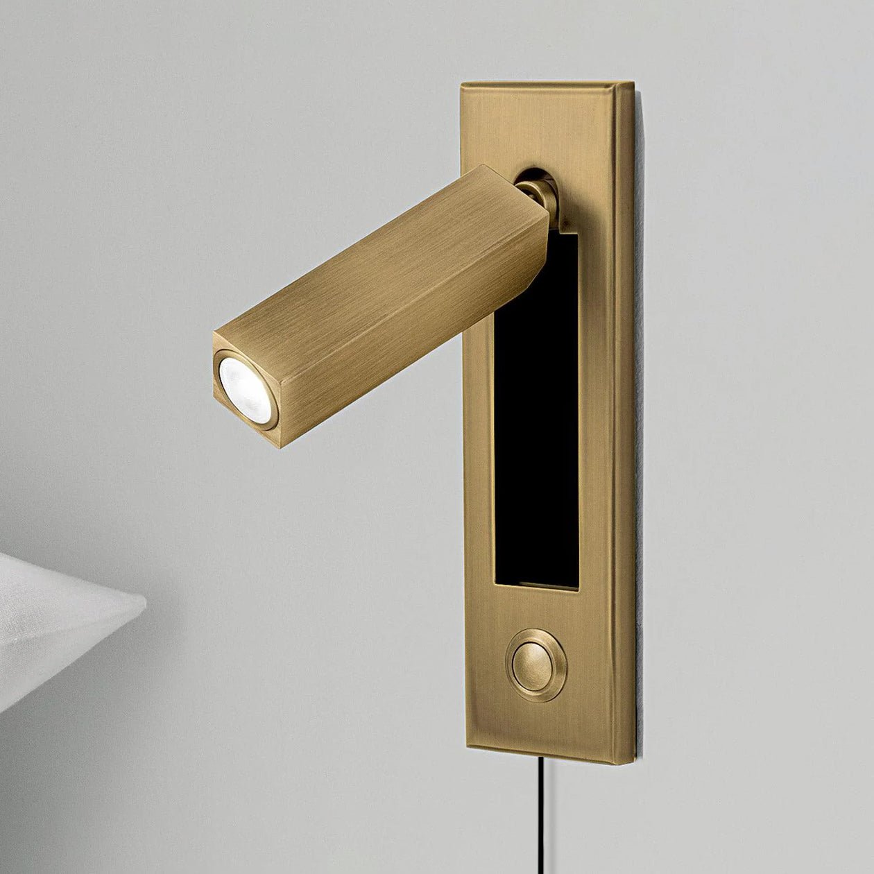 Phelion Embedded Bedside Plug-in Sconce Wall lamp-Neutral Decor
