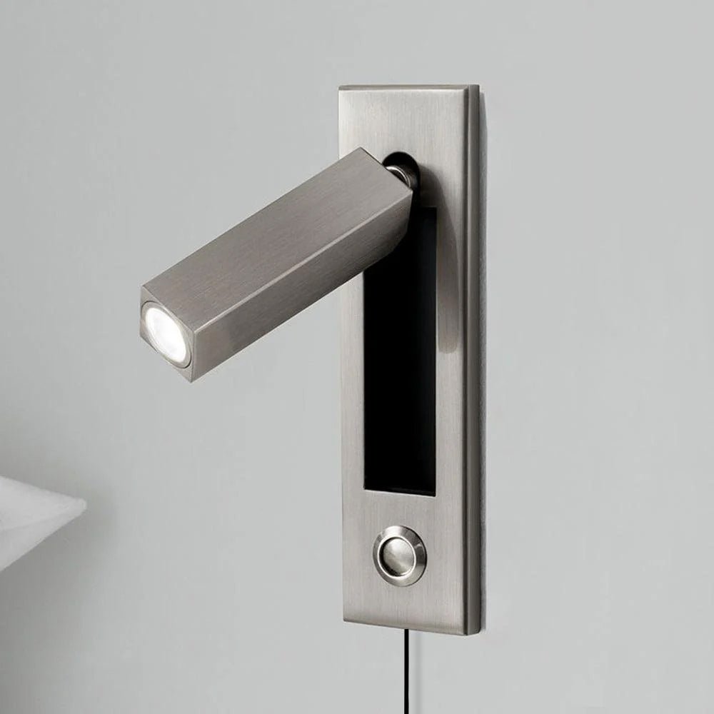 Phelion Embedded Bedside Plug-in Sconce Wall lamp-Neutral Decor