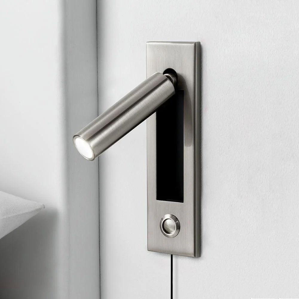 Phelion Embedded Bedside Plug-in Sconce Wall lamp-Neutral Decor