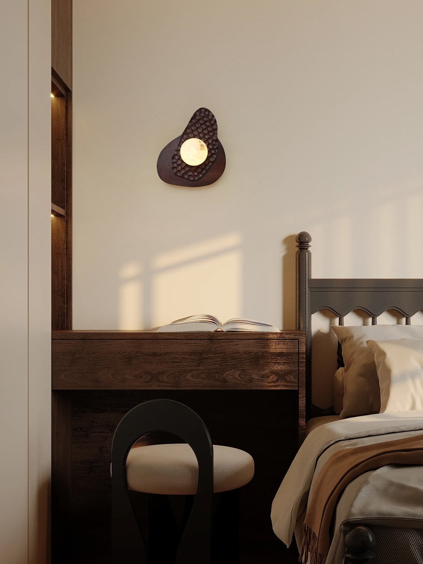 Ember Nest Wall Light-Neutral Decor