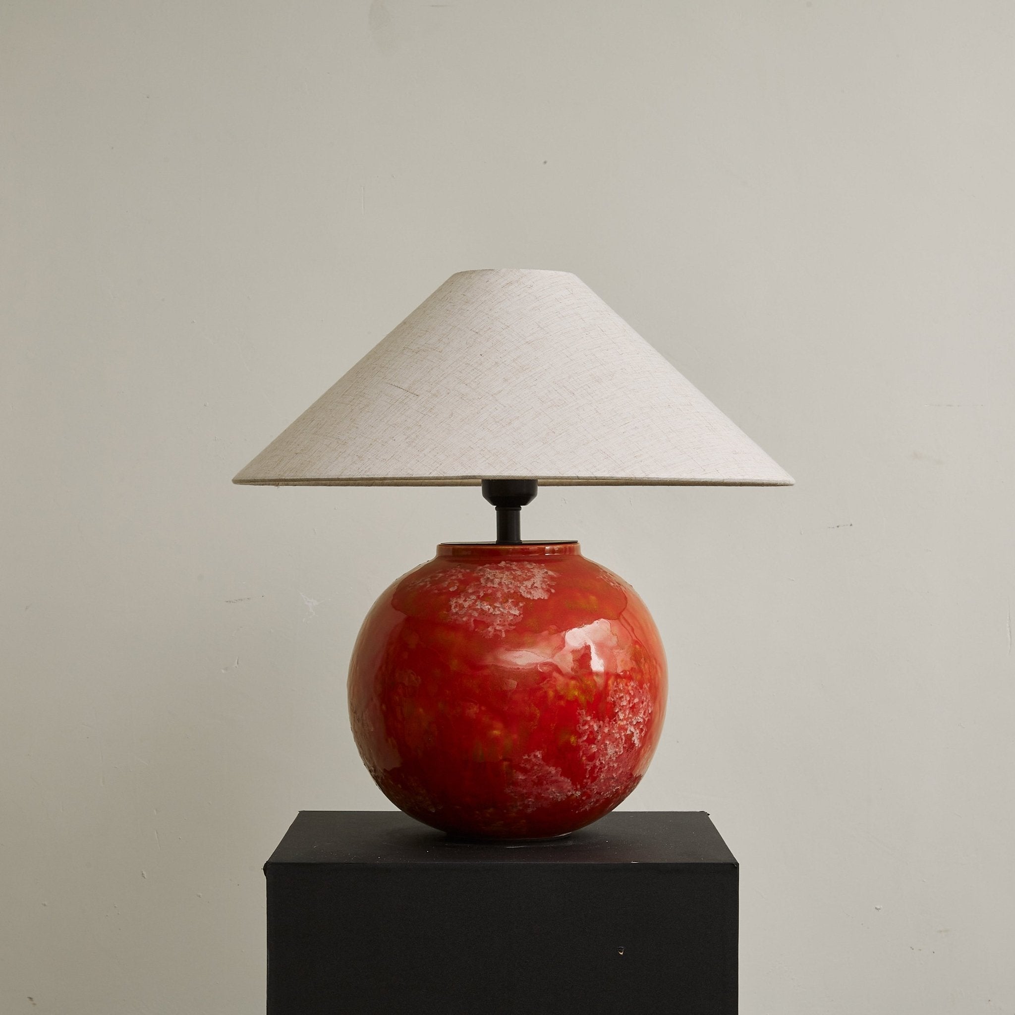 Hemyn Contemporary Ceramics Table Lamp-Neutral Decor