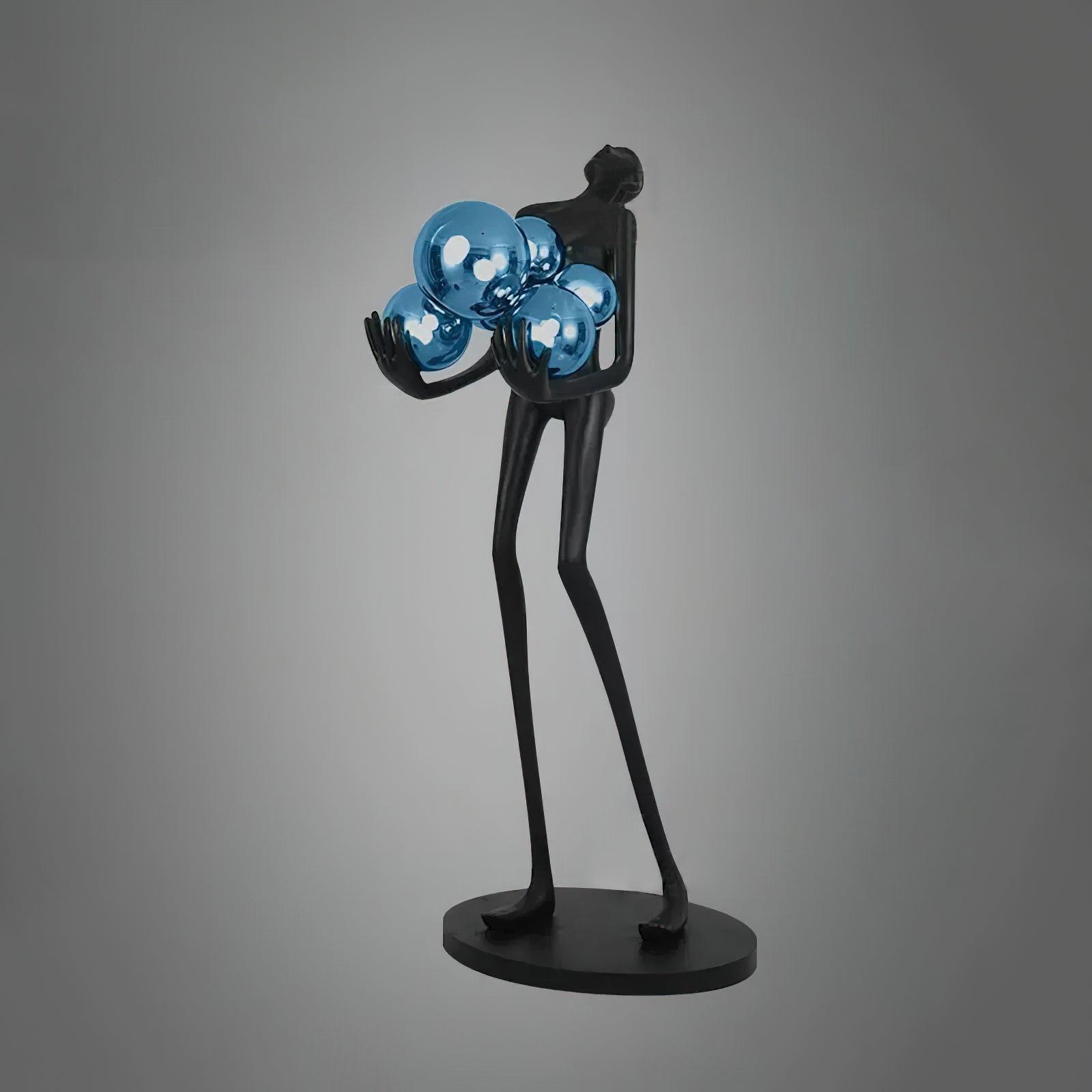 Marind Sculpture Floor Lamp-Neutral Decor