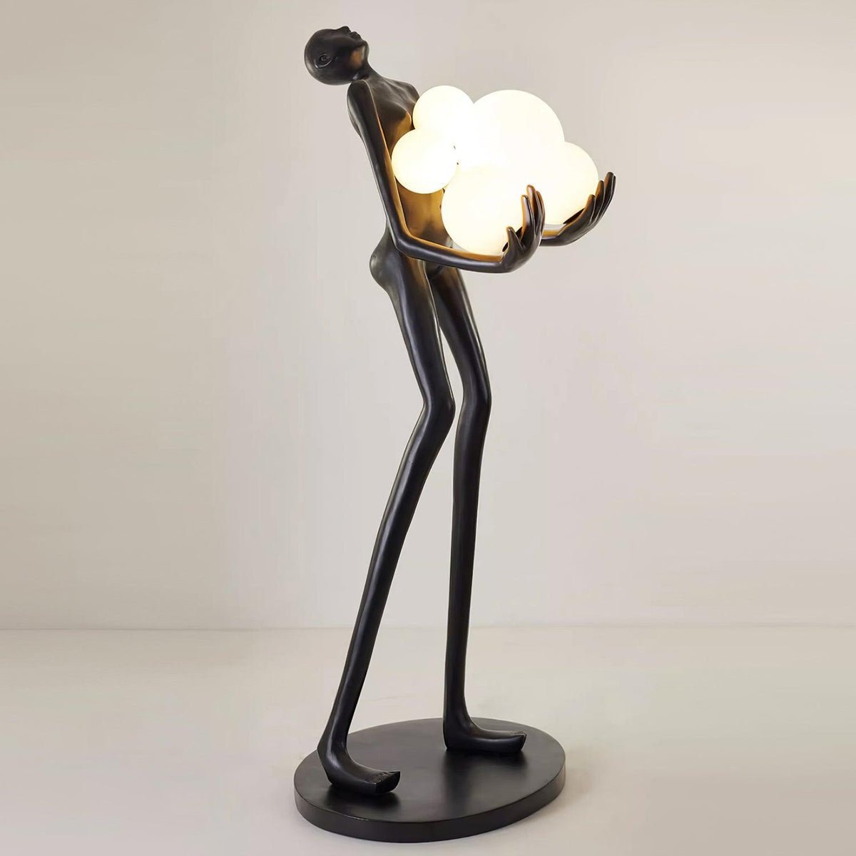 Marind Sculpture Floor Lamp-Neutral Decor