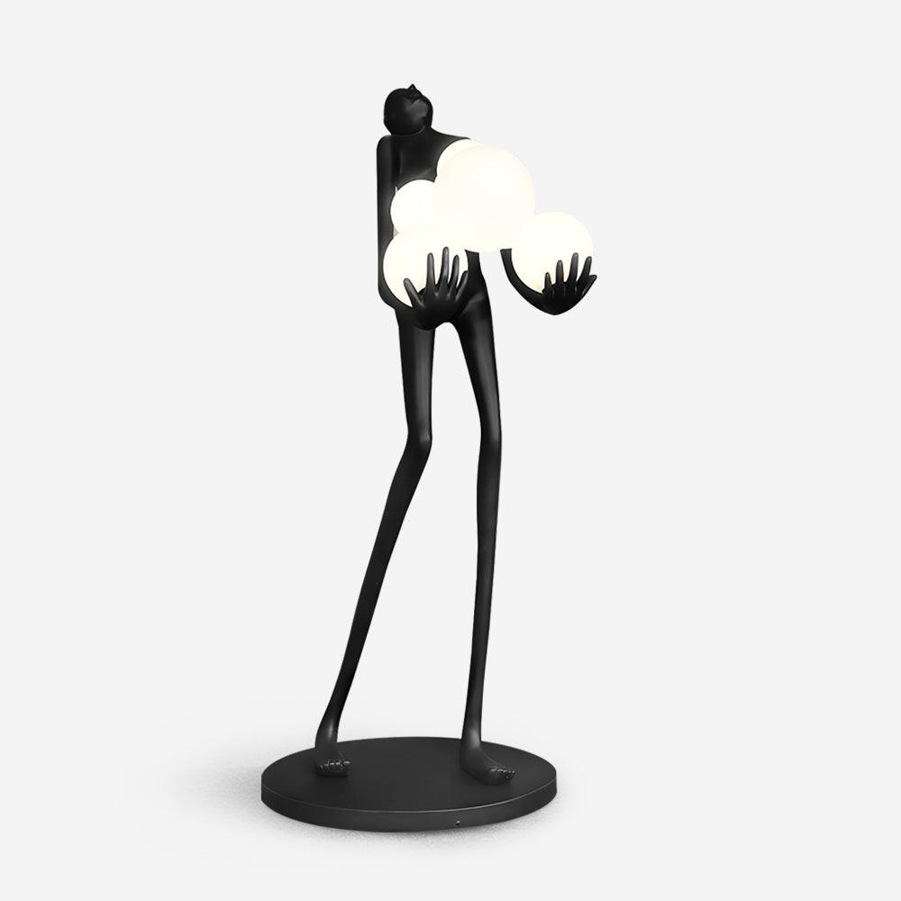 Marind Sculpture Floor Lamp-Neutral Decor