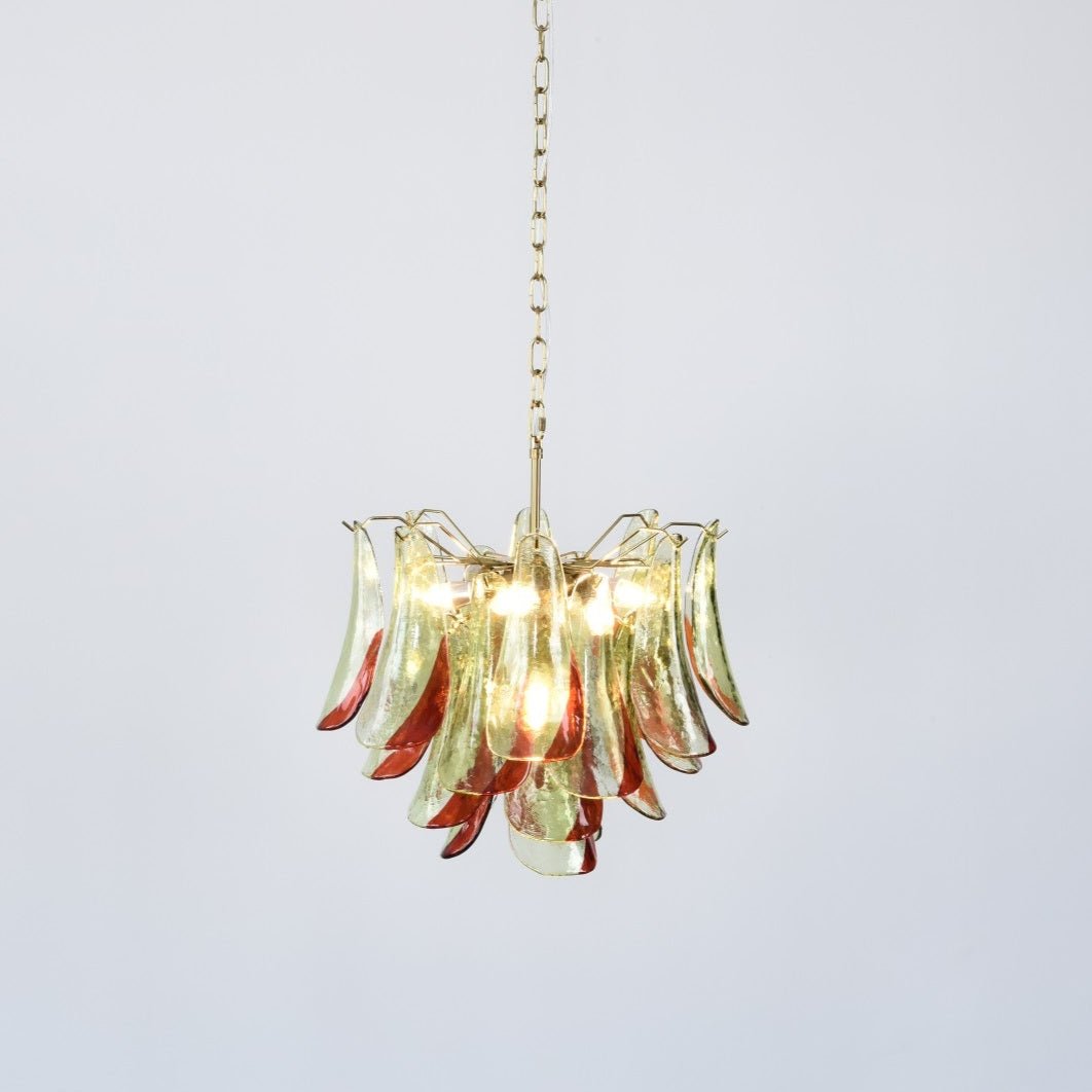 Aurora Chandelier Murano Glass Petal Elegant-Neutral Decor