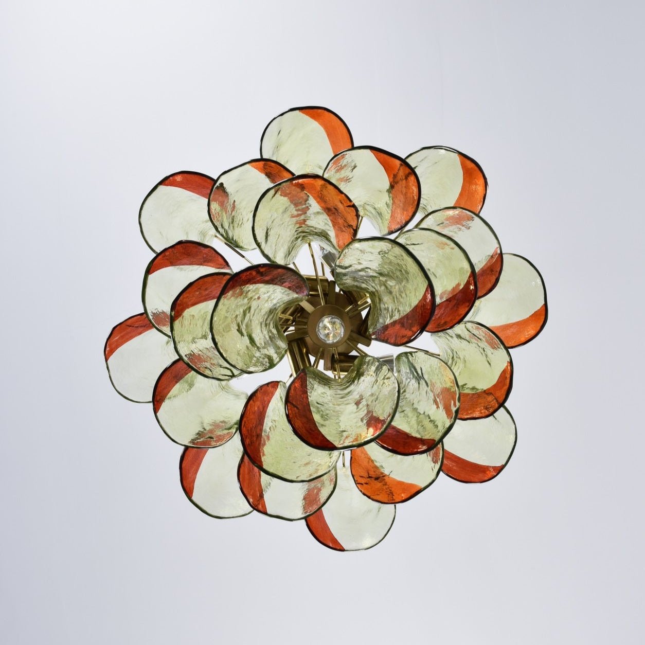 Aurora Chandelier Murano Glass Petal Elegant-Neutral Decor