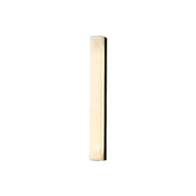 Quill Brass Alabaster Wall Lamp-Neutral Decor