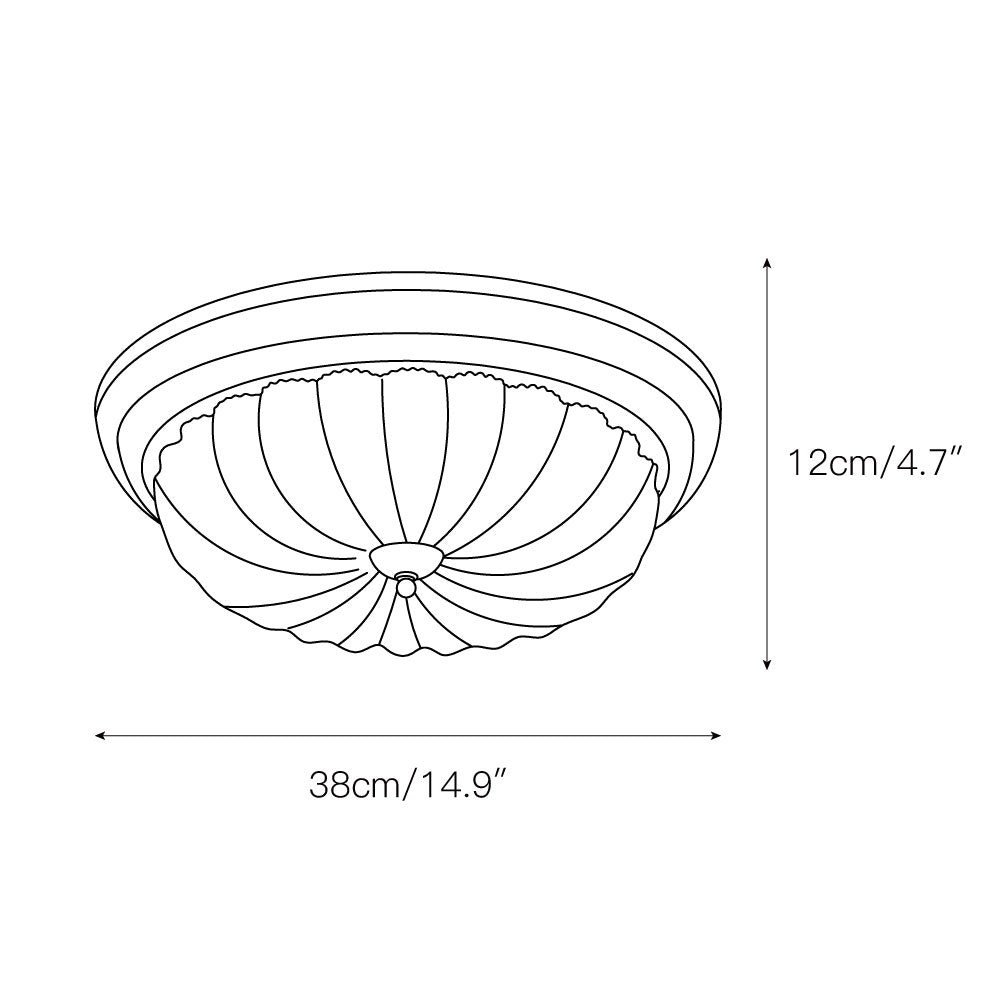 Marnie Glass Ceiling Lamp