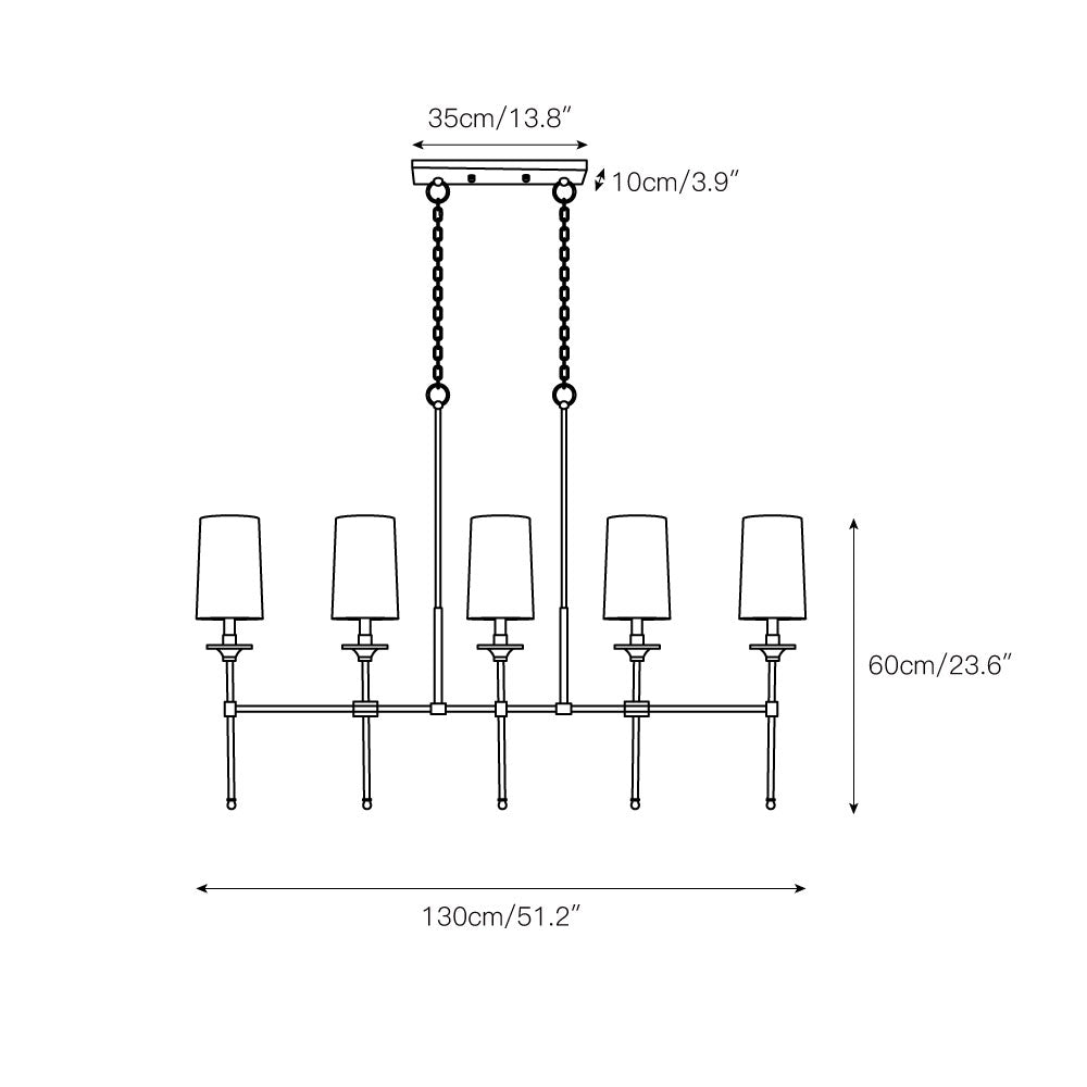 Sawyer Linear Pendant Light