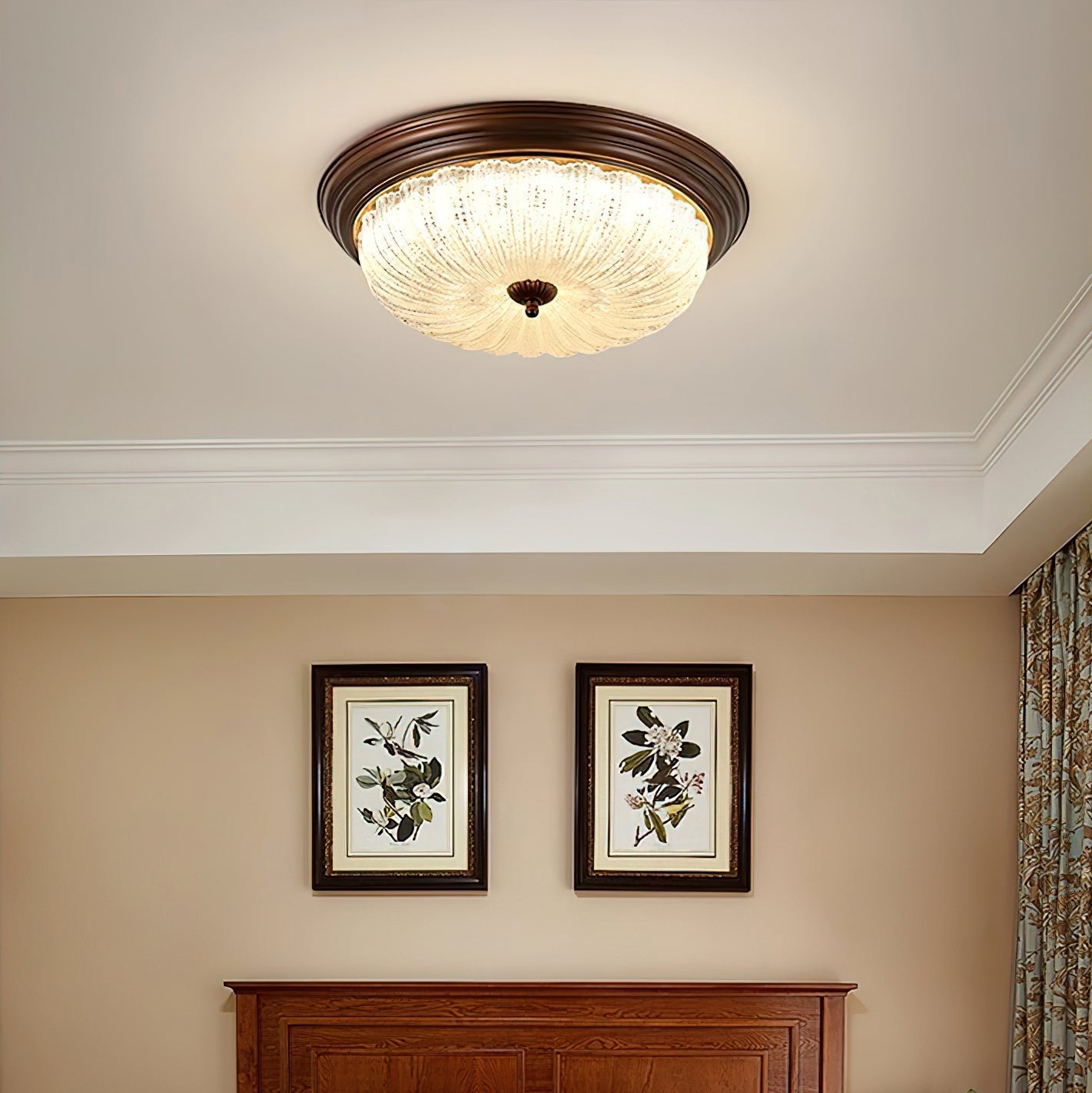 Marnie Glass Ceiling Lamp