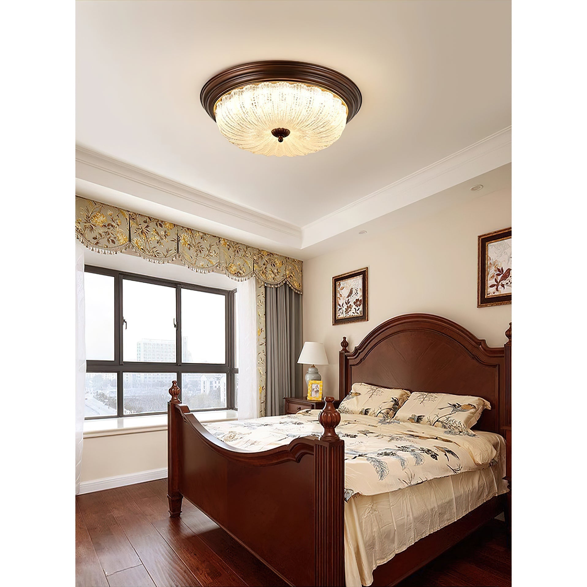 Marnie Glass Ceiling Lamp