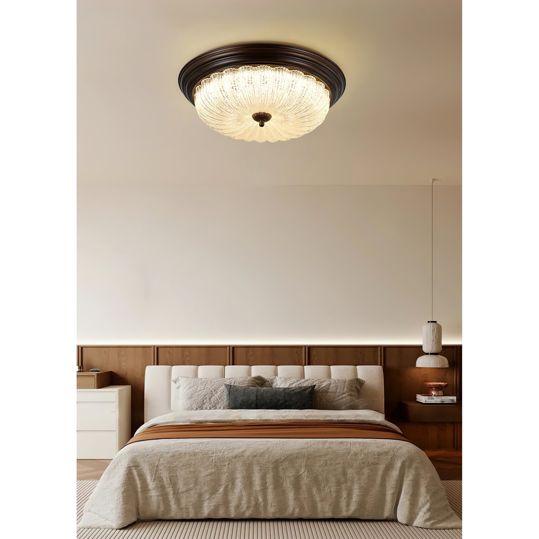 Marnie Glass Ceiling Lamp