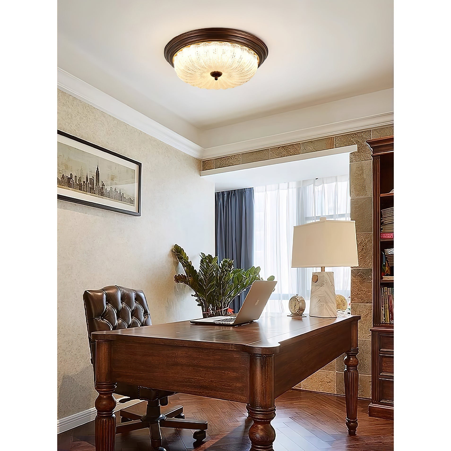 Marnie Glass Ceiling Lamp