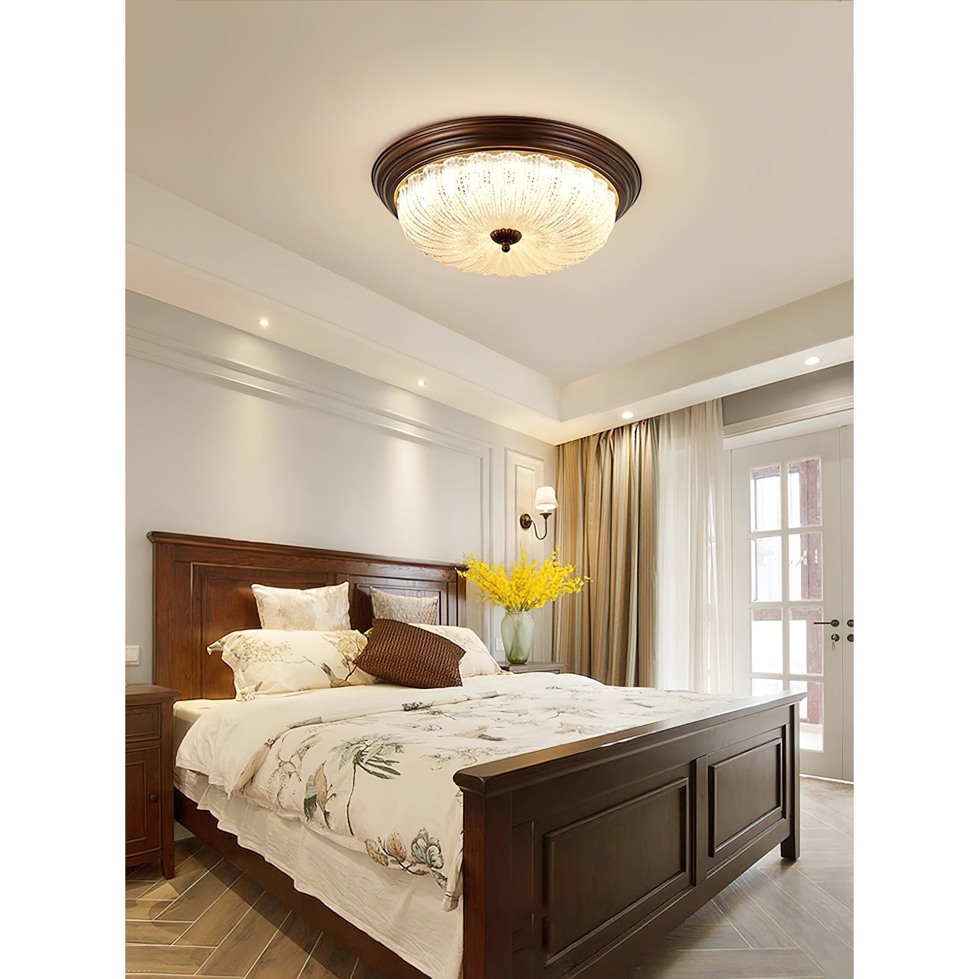 Marnie Glass Ceiling Lamp