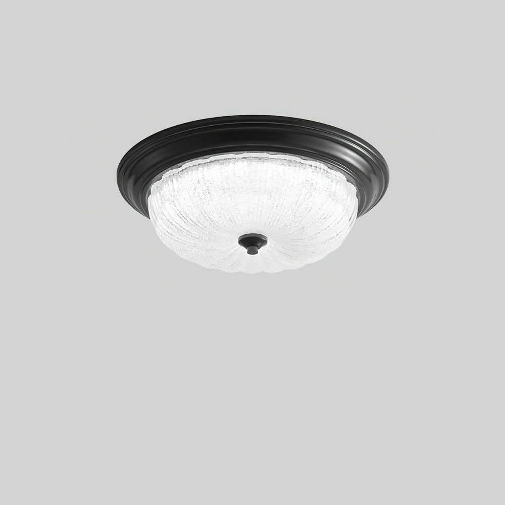 Nyrinis Traditional Classic Brass Glass Ceiling Light-Neutral Decor