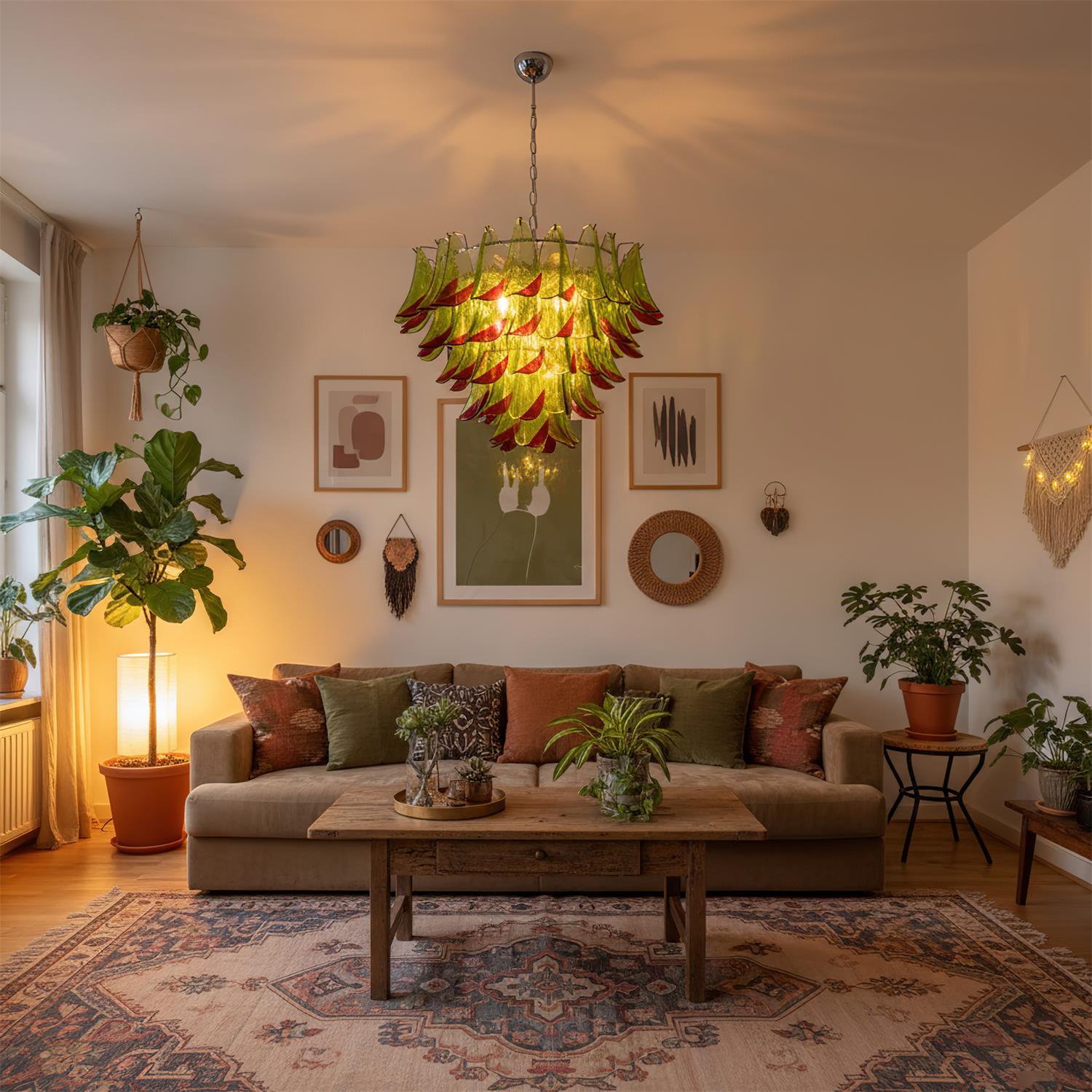 Evadne Petal Chandelier