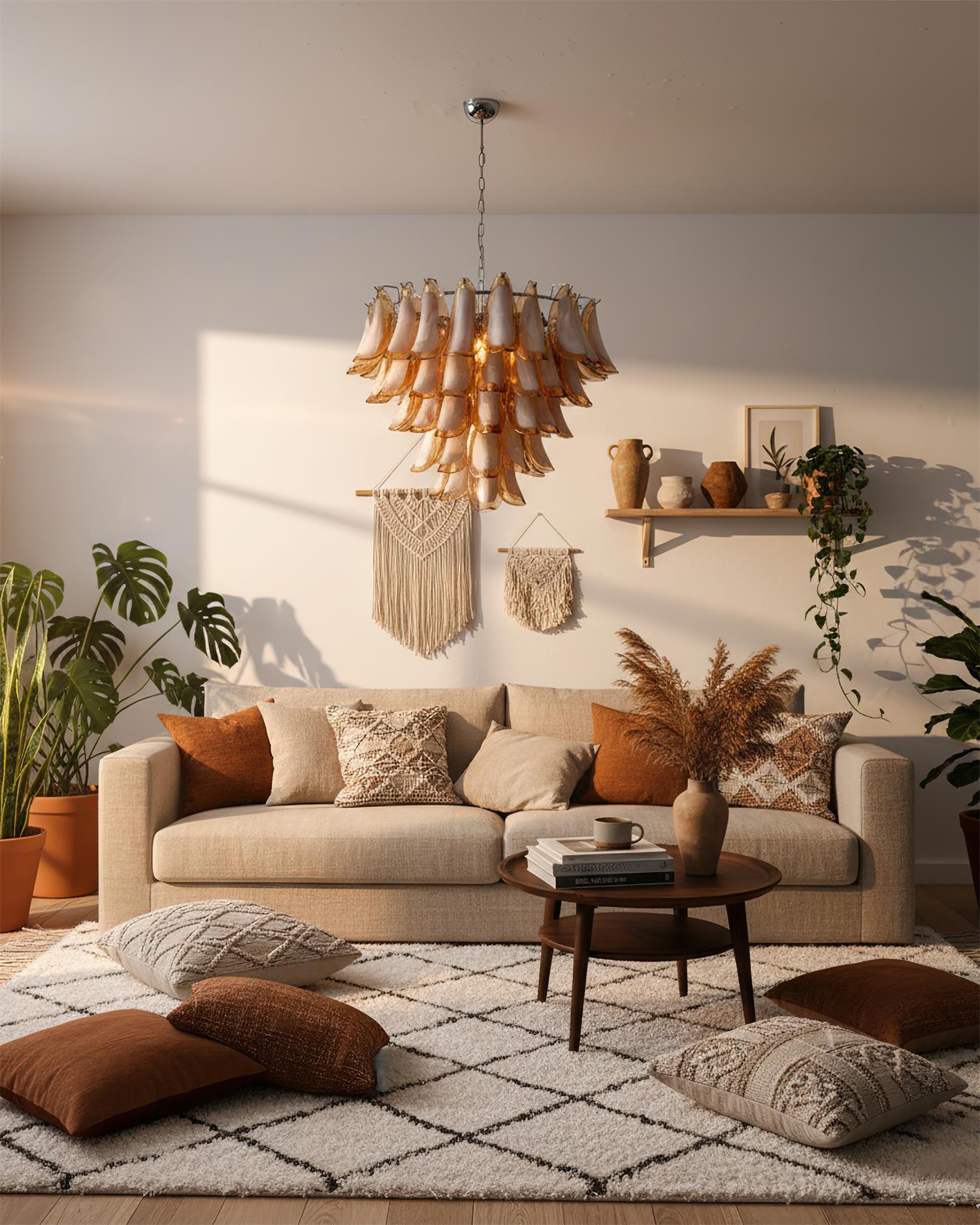 Evadne Petal Chandelier